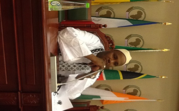 Ameth Saloum Dieng à la conférence internationale de Malabo