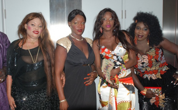 Ndèye Guèye, Ndiolé, Aïda Dada et Gagnesiry à l'annif de Viviane