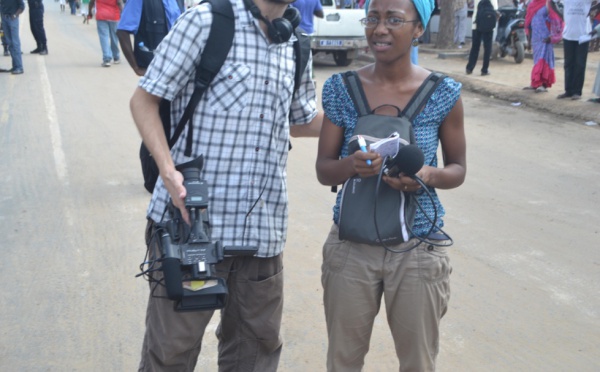 La très belle Bineta Diagne, correspondante de Rfi à Dakar 