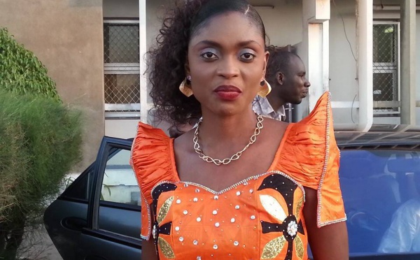 La belle Ayni Mbodj de la RTS