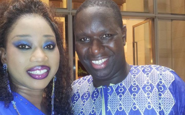 Yakham Thiam et Salam Diallo devant le Grand Théâtre !