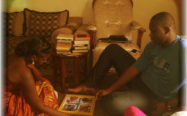 Sophia Thiam et son époux Ahmada Mbacké jouent au ludo !