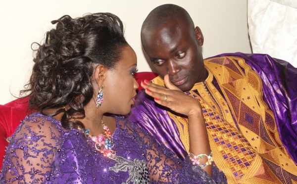 Fama Thioune Seck en pleine discussion avec son époux Matar