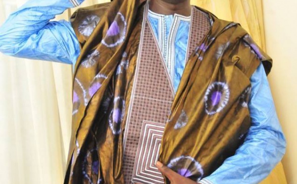 Fallou Dieng en mode "ndanaane" 