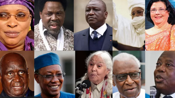Nécrologie: Ces Africains que nous avons perdus en 2021