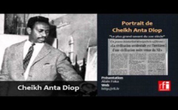 Portrait de Cheikh Anta Diop (29 décembre 1923 – 7 février 1986)