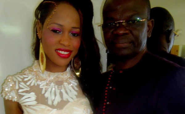 GuiGui pose avec Dj Prince