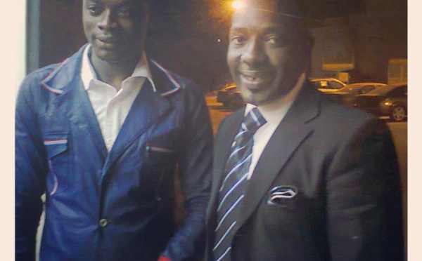 Le comédien Issa en parfaite complicité avec Mbaye Dieye Faye 