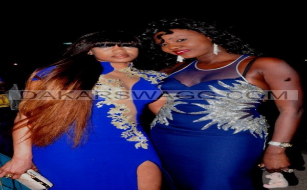 Les deux amies et jet-setteuses : Collé Faye et Oumou Provocation 