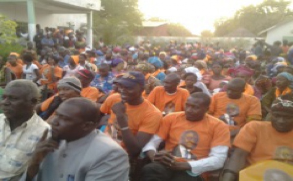 Démonstration de force des Rewmistes à Tambacouda (photos)