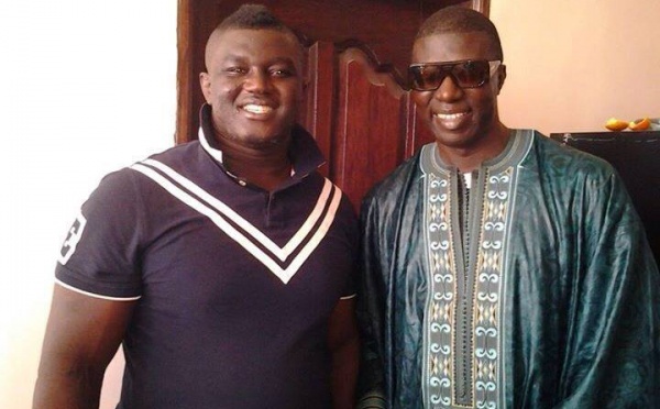 Balla Gaye 2 pose avec Fallou Dieng 