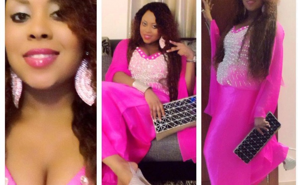 Henriette Barboza : Elle aime le rose!