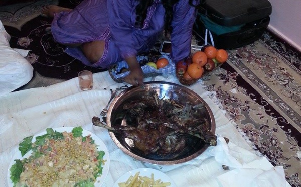 Mado de la Tfm et le plat de méchoui à Médina Baye !