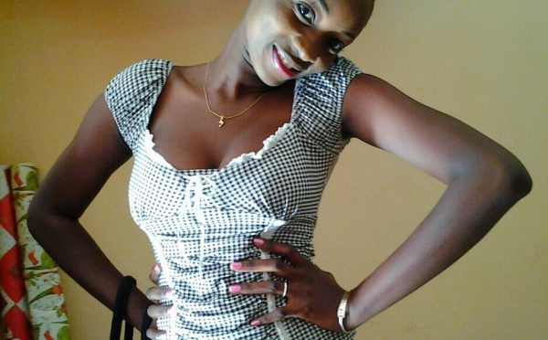 La belle Thésou Ndiaye, Miss Sénégal en titre, en mode happyness