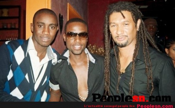 Waly Seck,Ciryl Bathily et Birane Ndour en toute complicité.