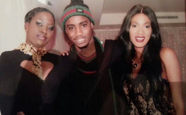Bichette et sa copine en compagnie de Wally Seck au Penc Mi