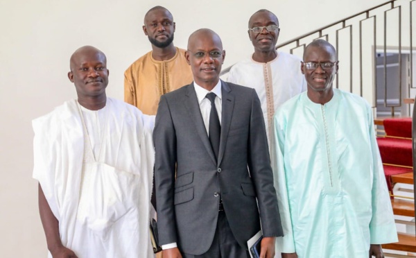 Le maire de Bambey, Assane Dia, a été reçu ce jeudi au palais de la République