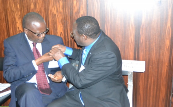 Dans la cour du Macky: Tanor Dieng très complice avec Mbaye Ndiaye