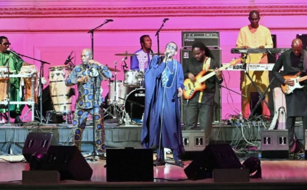 Images / Prestation de Youssou Ndour à Carnegie Hall de New York, vendredi passé