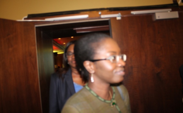 Mame Fatim Guèye, la fille de Aminata Tall était au Groupe consultatif de Paris 