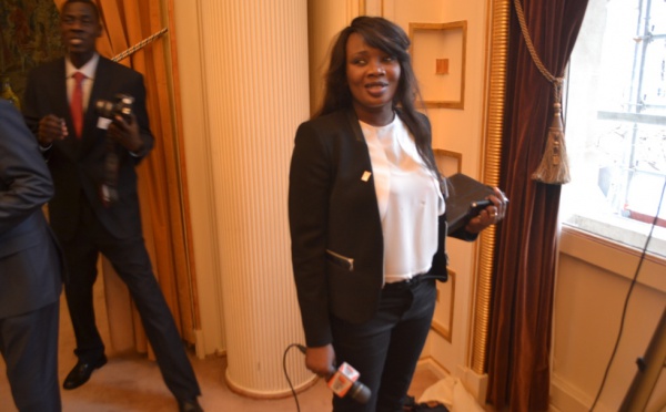 La belle Maïmouna Ndour Faye de la 2Stv