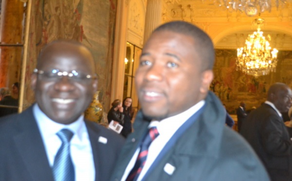 Mbagnik Diop rigole avec son ami Bougane Guèye Dani