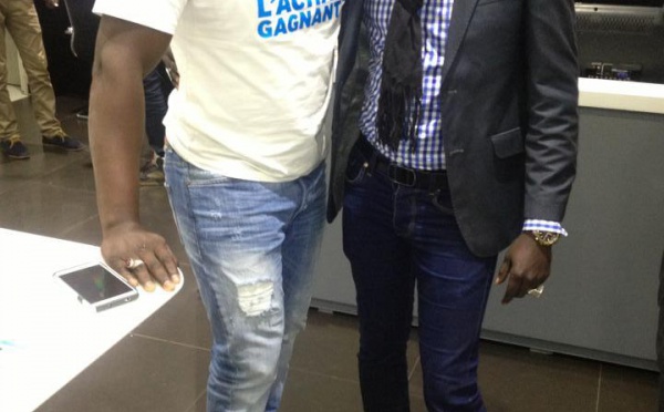 Chon et son ami Modou Lo 