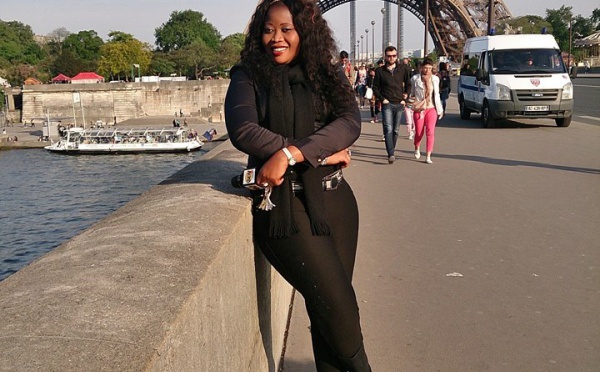 Fatou Abdou Ndiaye de la Sen Tv à Paris !