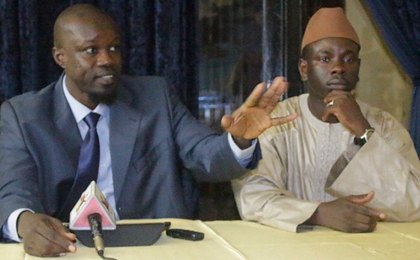 Voici Ousmane Sonko le président des syndicalistes des impôts et domaines...