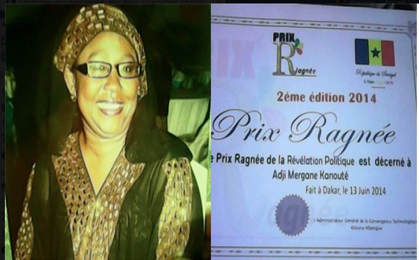 Prix Ragnée : Adji Mbergane Kanouté primée