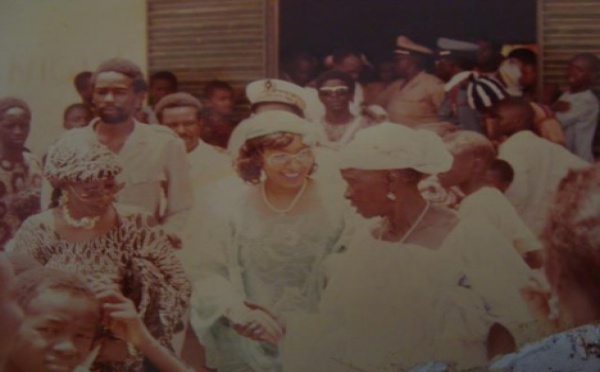 Souvenir - Gaya Walo, sa maman Fatou Cissé Astou Ndiaye et Marieme Dieng Salla 