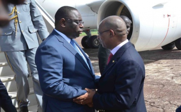 Macky Sall à l'investiture du nouveau Président de Guinée Bissau, José Mario Vaz