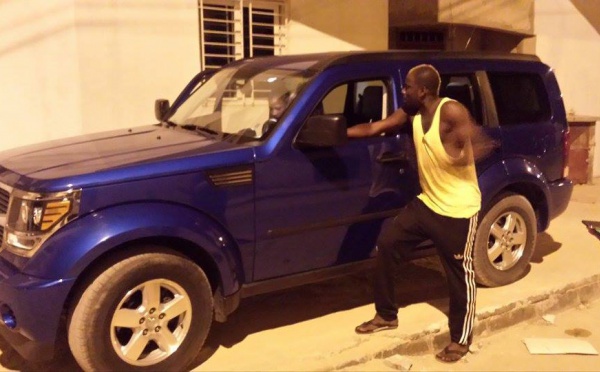 Le 4x4 offert par Wally Seck à Amady Badiane