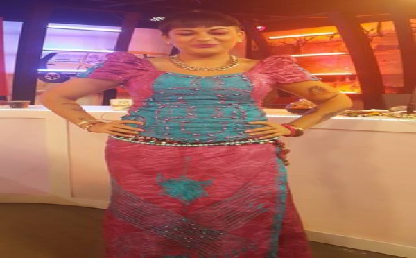 Ciara de Tfm en mode "femme sénégalaise" 