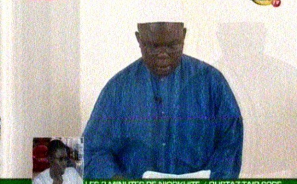 Niokhite raille Oustaz Taib Soce dans « Les 2 minutes de Niokhite »
