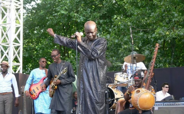 Les images du show de Oumar Pène à Paris
