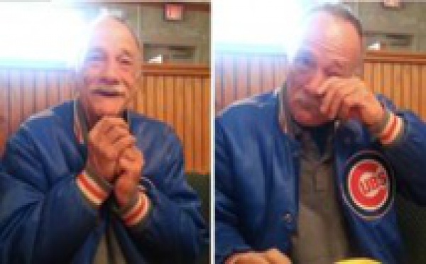Cet homme découvre qu'il va être grand-père. Sa réaction est bouleversante