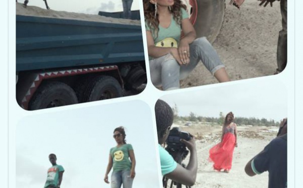 Tournage du clip "Rétaan" de Viviane Chidid