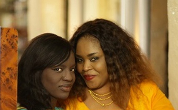 Kiné Guéye et Rokhaya de Buur Guewel en mode tournage…