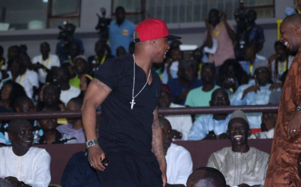 El Hadji Diouf lors du match Sénégal-Égypte