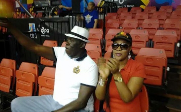 Baba Tandian était au Mondial de Basket avec sa 3e épouse