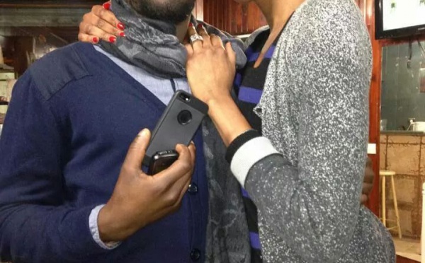 Omar Kanté en compagnie de Nogui Dieng