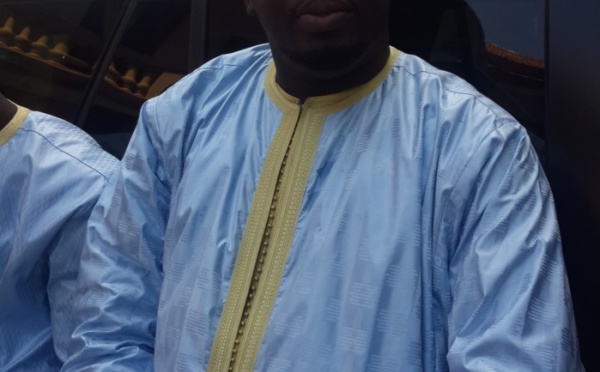 Idy Callé au baptême des jumeaux d'Aziz Ndiaye