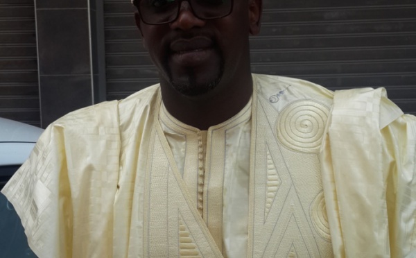 Bara Guèye, le patron de Clean Oil, au baptême des jumeaux d'Aziz Ndiaye