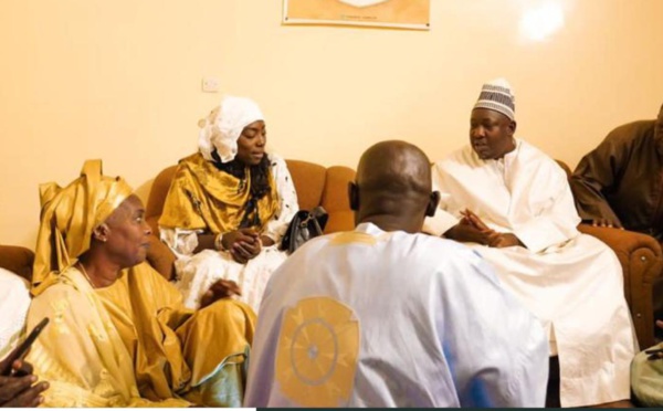 Magal de Prorokhane: Visite de Mme Fatou Diané Guèye, Ministre de la Femme au Daara Sokhna Mame Diarra Bousso (Photos)