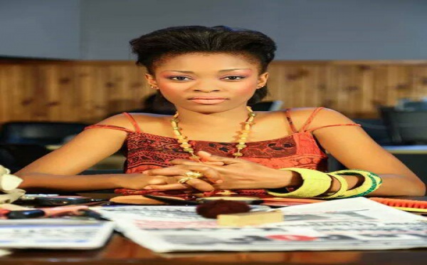 La belle Cécilia Soumah de la 2stv