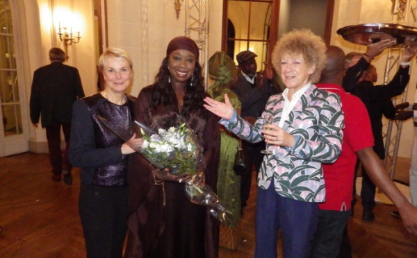 Images de la consécration de THIANE DIAGNE Jour J Couture parmi les dix femmes les plus entreprenantes du monde.