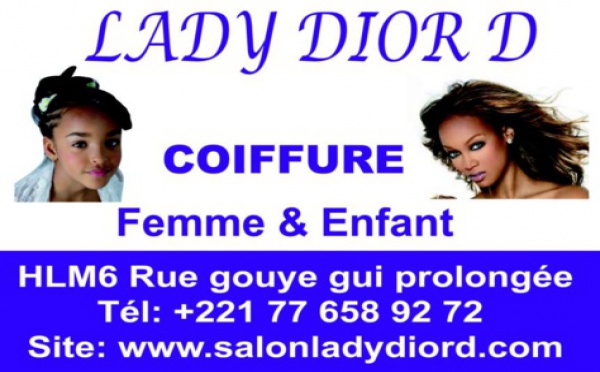 Faites-vous belle chez Lady Dior D coiffure