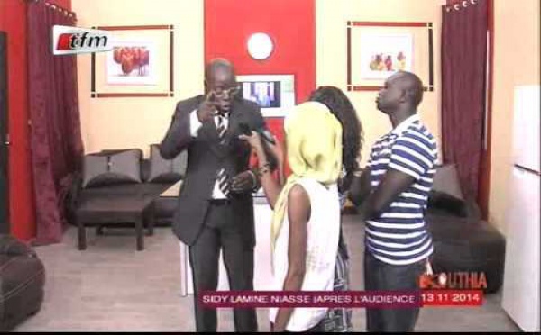 Sidy Lamine Niasse face aux journalites, version Kouthia