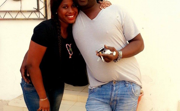 La charmante Amina Diop de la LCS en parfaite complicité avec Amdy Mignon
